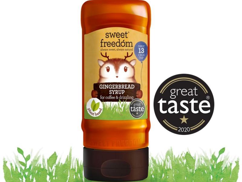 Sweet Freedom GINGERBREAD SYRUP, 350g bottle