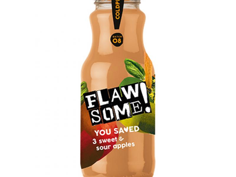 Product image for Flawsome! Sweet & Sour Apple - Cold Pressed Juice (12x250ml)