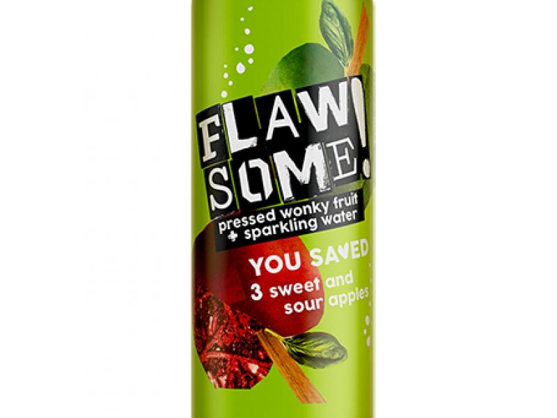 Product image for Flawsome! Sweet & Sour Apple - Lightly Sparkling Juice (24x250ml)