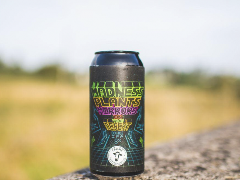Madness Plants Mirrors in the Desert, Double IPA 8% ABV 440ml 