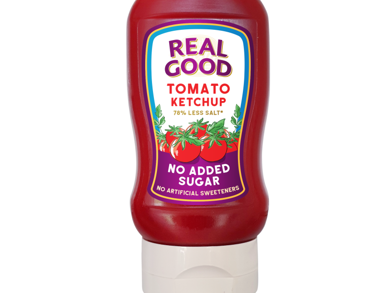 Real Good Tomato Ketchup No Added Sugar 310g