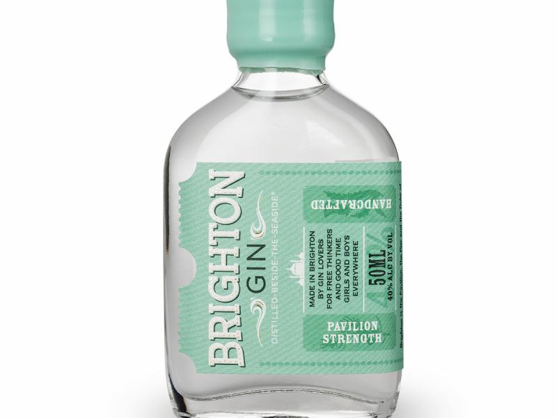 Product image for Brighton Gin Pavilion Strength - 50ml, 40% ABV