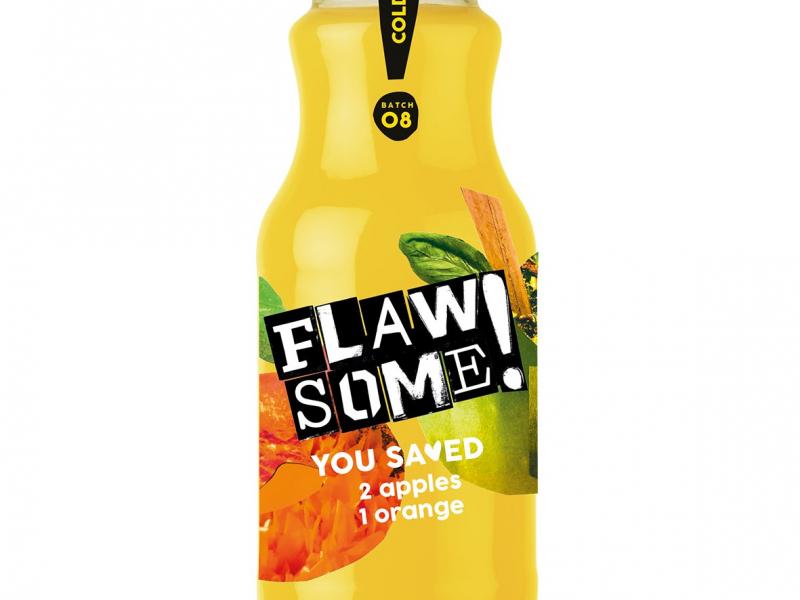 Product image for Flawsome! Apple &amp; Orange - Cold Pressed Juice (12x250ml)